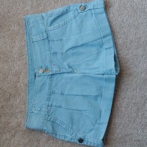 Francesca's pinstripe railroad shorts size 29 inches (6)